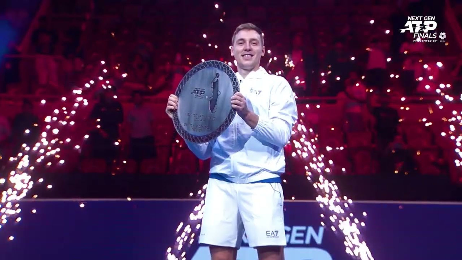 ATP Finals multi-screen motion package layouts across arena screen formats